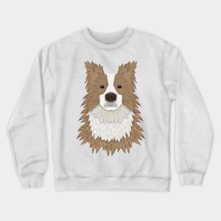 Border Collie - blond Crewneck Sweatshirt